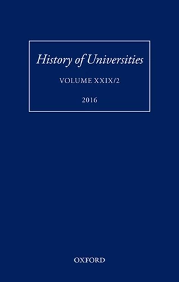 Abbildung von Feingold / Broadie | History of Universities | 1. Auflage | 2017 | beck-shop.de