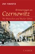 Cover: Yavetz, Zvi, Erinnerungen an Czernowitz