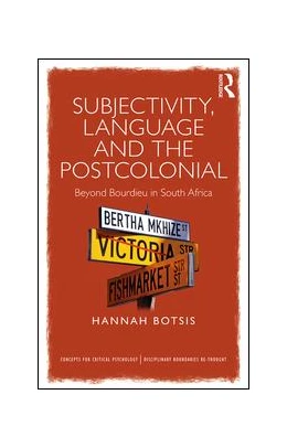 Abbildung von Botsis | Subjectivity, Language and the Postcolonial | 1. Auflage | 2017 | beck-shop.de