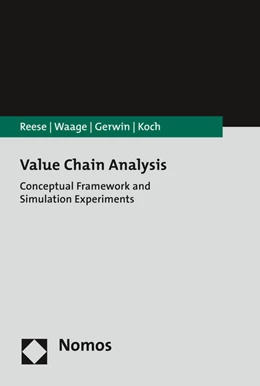 Abbildung von Reese / Waage | Value Chain Analysis | 1. Auflage | 2016 | beck-shop.de