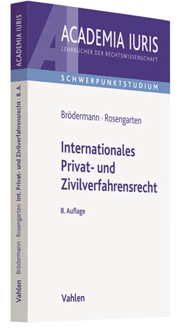 Abbildung von Brödermann / Rosengarten | Internationales Privat- und Zivilverfahrensrecht | 8. Auflage | 2019 | beck-shop.de