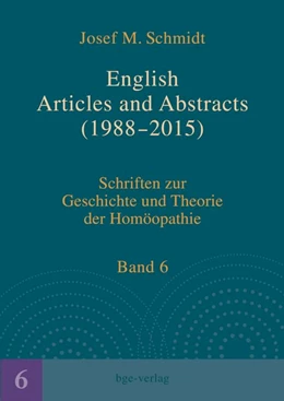 Abbildung von Schmidt | English Articles and Abstracts (1988-2015) | 1. Auflage | 2016 | beck-shop.de
