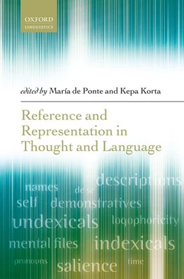 Abbildung von de Ponte / Korta | Reference and Representation in Thought and Language | 1. Auflage | 2017 | beck-shop.de