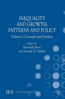 Abbildung von Basu / Stiglitz | Inequality and Growth: Patterns and Policy | 1. Auflage | 2016 | beck-shop.de