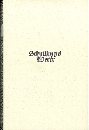 Cover: , Schelling Werke  4. Hauptband: Schriften zur Philosophie der Freiheit (1804-1815)
