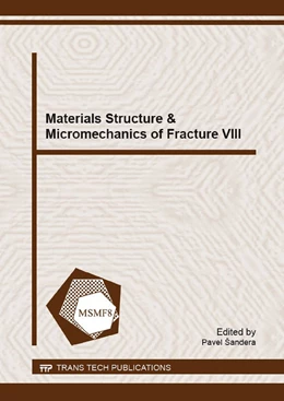 Abbildung von ?andera | Materials Structure & Micromechanics of Fracture VIII | 1. Auflage | 2017 | Volume 258 | beck-shop.de