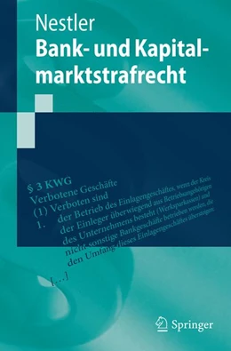 Abbildung von Nestler | Bank- und Kapitalmarktstrafrecht | 1. Auflage | 2017 | beck-shop.de