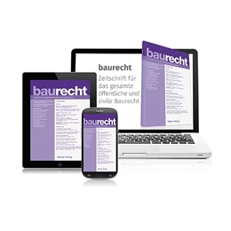 Abbildung von baurecht: BauR | 49. Auflage | 2023 | beck-shop.de