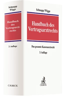 Abbildung von Schnapp / Wigge | Handbuch des Vertragsarztrechts | 3. Auflage | 2017 | beck-shop.de