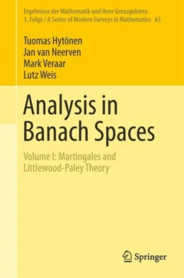 Abbildung von Hytönen / Neerven | Analysis in Banach Spaces | 1. Auflage | 2016 | beck-shop.de