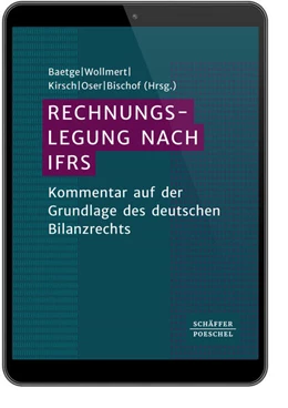 Abbildung von Rechnungslegung nach IFRS • Online | 1. Auflage | | beck-shop.de
