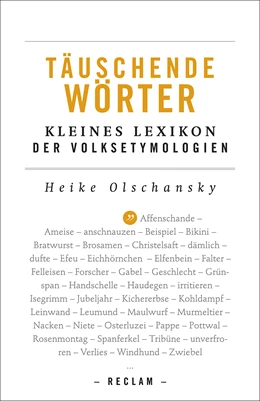 Abbildung von Olschansky | Täuschende Wörter | 1. Auflage | 2017 | beck-shop.de