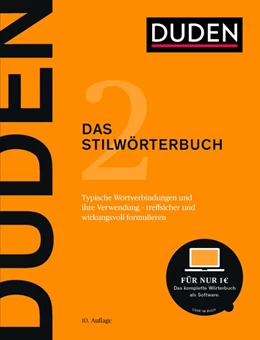 Abbildung von Dudenredaktion | Duden - Das Stilwörterbuch | 10. Auflage | 2017 | beck-shop.de