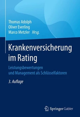 Abbildung von Adolph / Everling | Krankenversicherung im Rating | 3. Auflage | 2016 | beck-shop.de