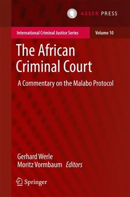 Abbildung von Werle / Vormbaum | The African Criminal Court | 1. Auflage | 2016 | beck-shop.de