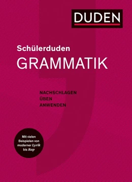 Abbildung von Duden. Schülerduden Grammatik | 8. Auflage | 2017 | beck-shop.de