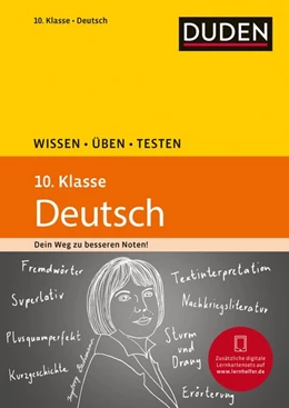 Abbildung von Hock / Steinhauer | Wissen - Üben - Testen: Deutsch 10. Klasse | 4. Auflage | 2017 | beck-shop.de
