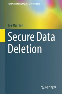 Abbildung von Reardon | Secure Data Deletion | 1. Auflage | 2016 | beck-shop.de