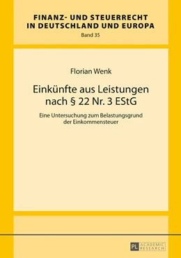 Abbildung von Wenk | Einkünfte aus Leistungen nach § 22 Nr. 3 EStG | 1. Auflage | 2016 | beck-shop.de