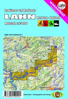 Abbildung von Gewässerkarte Lahn 1:75 000 | 4. Auflage | 2017 | beck-shop.de