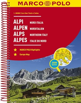 Abbildung von MARCO POLO Reiseatlas Alpen, Norditalien 1:300 000 | 6. Auflage | 2017 | beck-shop.de