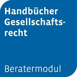 Abbildung von Beratermodul Handbücher Gesellschaftsrecht | 1. Auflage | | beck-shop.de