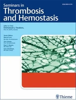 Abbildung von Seminars in Thrombosis and Hemostasis | 1. Auflage | 2024 | beck-shop.de