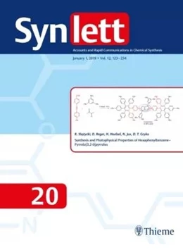 Abbildung von Synlett | 1. Auflage | 2024 | beck-shop.de