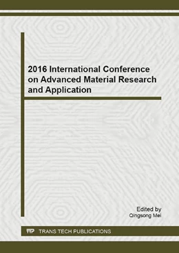 Abbildung von Mei | 2016 International Conference on Advanced Material Research and Application | 1. Auflage | 2017 | beck-shop.de