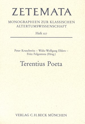 Cover: , Terentius Poeta