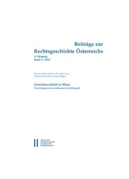 Abbildung von Olechowski / Ortlieb | Beiträge zur Rechtsgeschichte Österreichs | 1. Auflage | 2016 | 6/2 | beck-shop.de