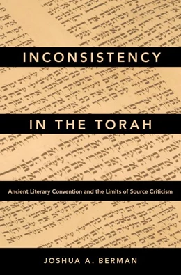Abbildung von Berman | Inconsistency in the Torah | 1. Auflage | 2017 | beck-shop.de