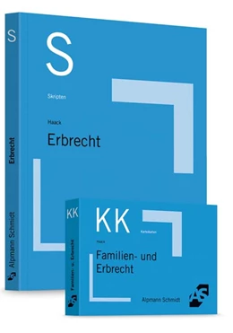 Abbildung von Haack | Skript Erbrecht + Karteikarten Familien- und Erbrecht • Set	
 | 1. Auflage | | beck-shop.de