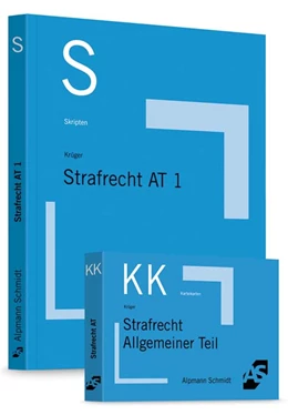 Abbildung von Krüger | Skript Strafrecht AT 1 + Karteikarten Strafrecht AT • Set | 1. Auflage | | beck-shop.de