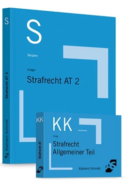 Abbildung von Krüger | Skript Strafrecht AT 2 + Karteikarten Strafrecht AT • Set | 1. Auflage | | beck-shop.de