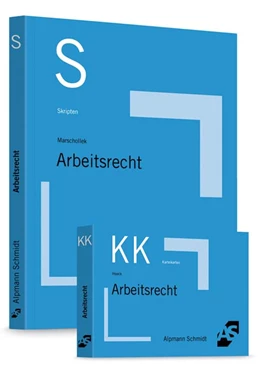 Abbildung von Marschollek / Haack | Skript Arbeitsrecht + Karteikarten Arbeitsrecht • Set | 1. Auflage | | beck-shop.de