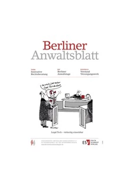 Abbildung von Berliner Anwaltsblatt | 67. Auflage | 2024 | beck-shop.de