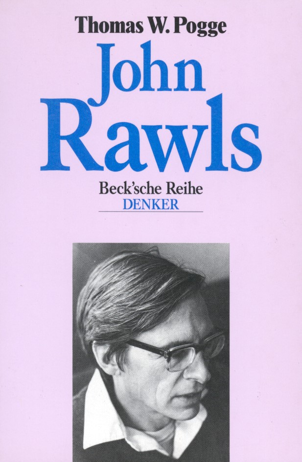 Cover: Pogge, Thomas W., John Rawls