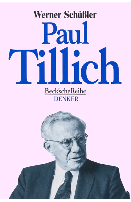 Cover: Werner Schüßler, Paul Tillich