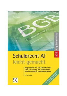 Abbildung von Hahn | Schuldrecht AT - leicht gemacht | 2. Auflage | 2017 | beck-shop.de