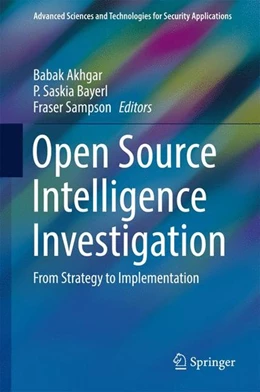 Abbildung von Akhgar / Bayerl | Open Source Intelligence Investigation | 1. Auflage | 2017 | beck-shop.de