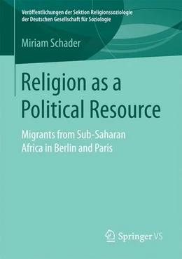 Abbildung von Schader | Religion as a Political Resource | 1. Auflage | 2017 | beck-shop.de