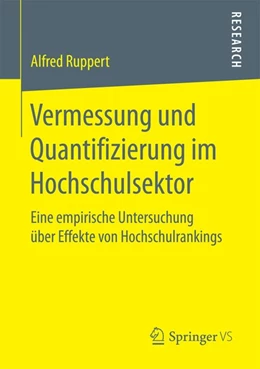 Abbildung von Ruppert | Vermessung und Quantifizierung im Hochschulsektor | 1. Auflage | 2016 | beck-shop.de