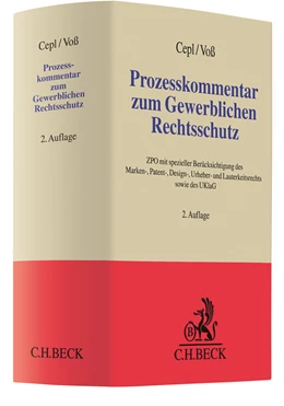 Abbildung von Cepl / Voß | Prozesskommentar zum Gewerblichen Rechtsschutz | 2. Auflage | 2018 | beck-shop.de