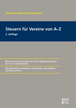 Abbildung von Dauber / Schneider | Steuern für Vereine von A-Z | 2. Auflage | 2017 | beck-shop.de