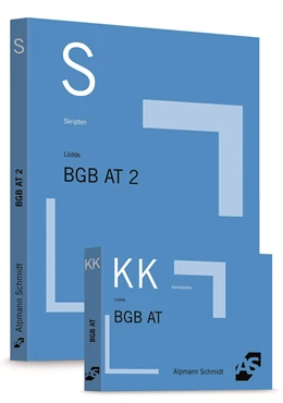 Abbildung von Lüdde | Skript BGB AT 2 + Karteikarten BGB Allgemeiner Teil • Set | 1. Auflage | | beck-shop.de