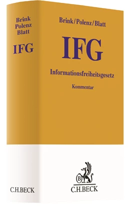Abbildung von Brink / Polenz | Informationsfreiheitsgesetz: IFG | 1. Auflage | 2017 | beck-shop.de