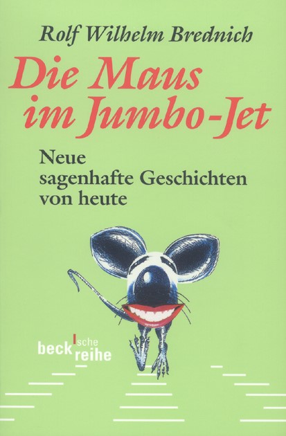Cover: Rolf Wilhlem Brednich, Die Maus im Jumbo-Jet