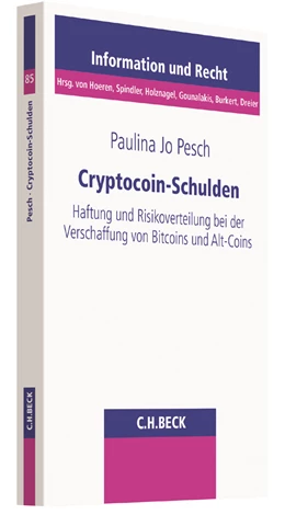 Abbildung von Pesch | Cryptocoin-Schulden | 1. Auflage | 2017 | Band 85 | beck-shop.de