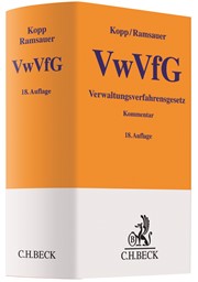 Verwaltungsverfahrensgesetz: VwVfG | Kopp / Ramsauer | Buch (Cover)